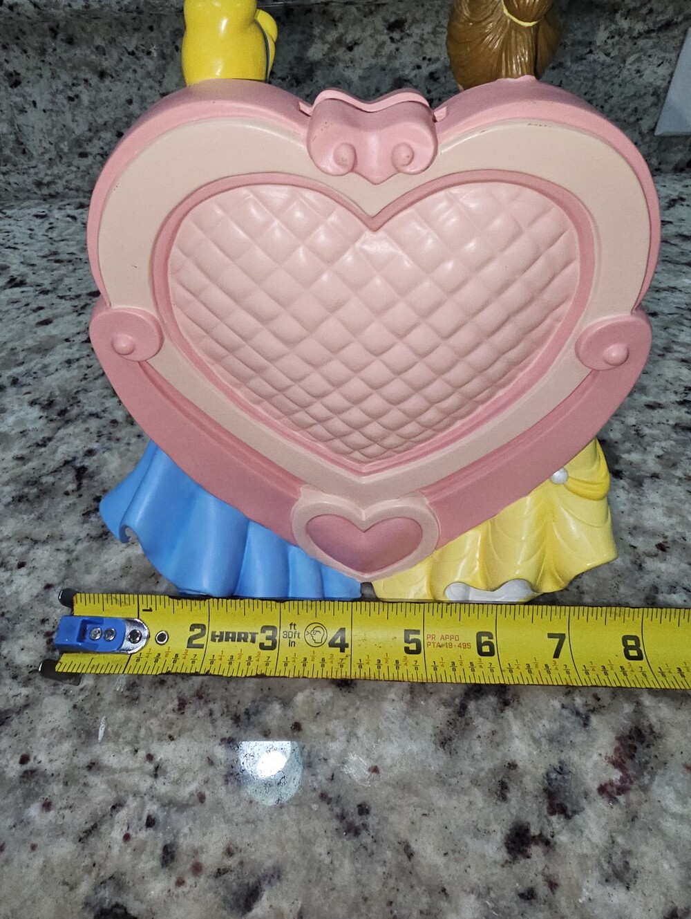 90s Disney Store Princess Coin Bank - Belle, Snow White & Cinderella - Picture 15 of 15
